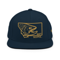 Image 1 of Navy|Gold Classic Snap