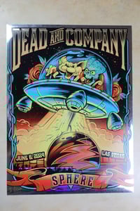Image 1 of Dead & Company - 6/6/2024 - Sphere - Las Vegas, NV - Mirror Foil AP