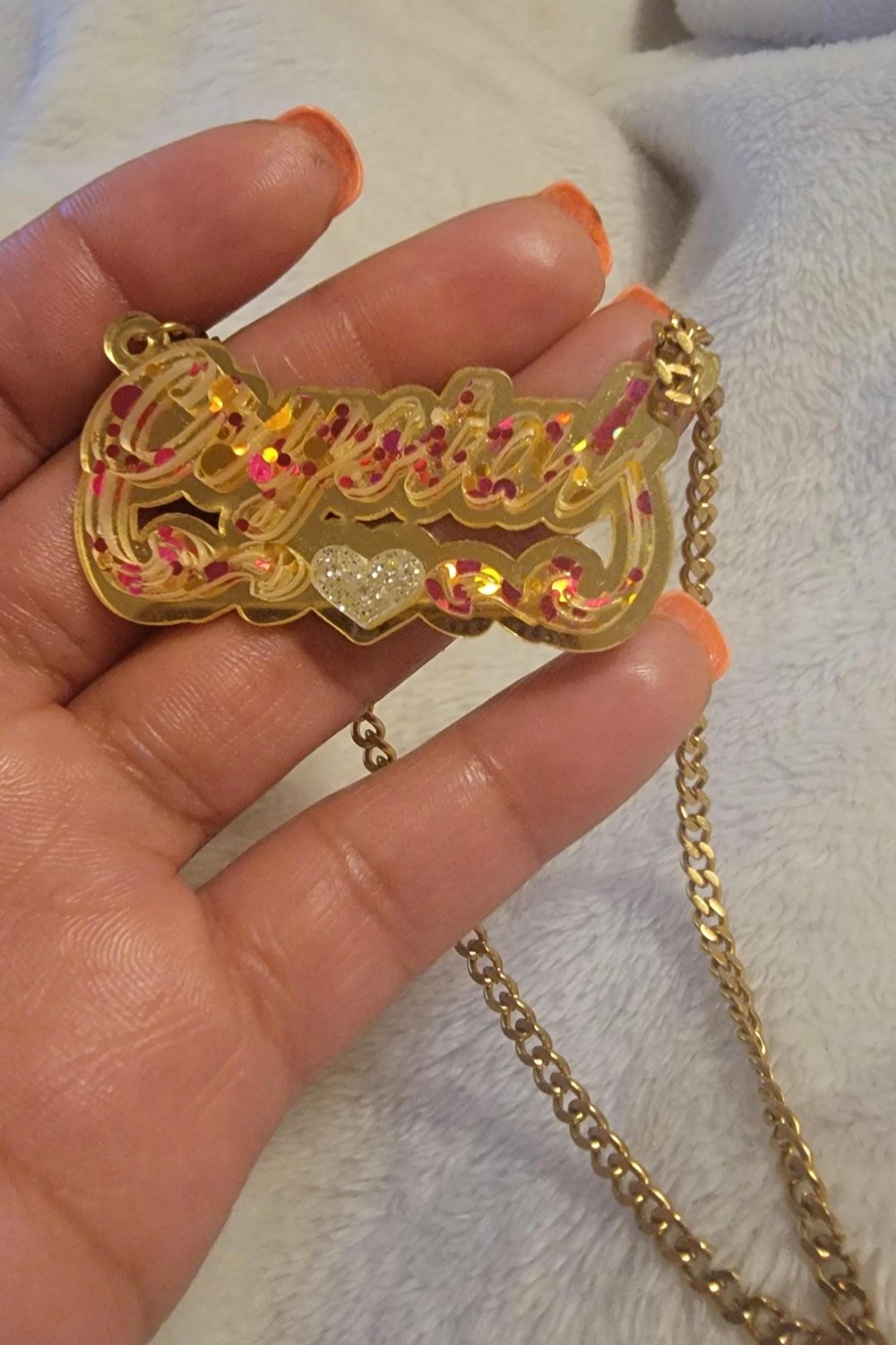 Image of Specked out nameplate