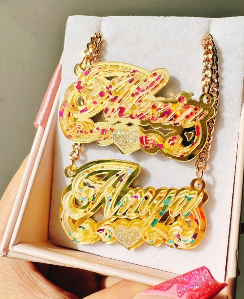 Image of Specked out nameplate