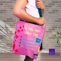 Image 4 of PINK Sparkle Energy Gurly Tote