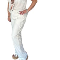 Image 4 of Women's Dickies Vintage 2001 Carpenter pants  high rise relaxed fit utility pockets 