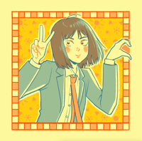 Skip and Loafer: Mitsumi Riso Print