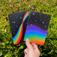 Image 2 of Wish You Were Here cosmic postcard set