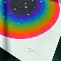 Image 5 of Rainbow Cosmic Portal Print