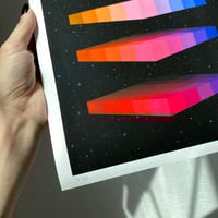 Image 5 of Levitating Color Cube Print