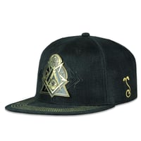 Image 1 of SECRET SOCIETY GOLD SNAPBACK GRASSROOTS HAT