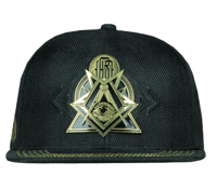 Image 6 of SECRET SOCIETY GOLD SNAPBACK GRASSROOTS HAT