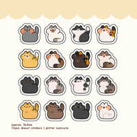 tiny cats Sticker Set