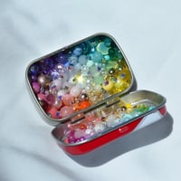 Image 1 of Custom Mini Rainbow Altoid Tin