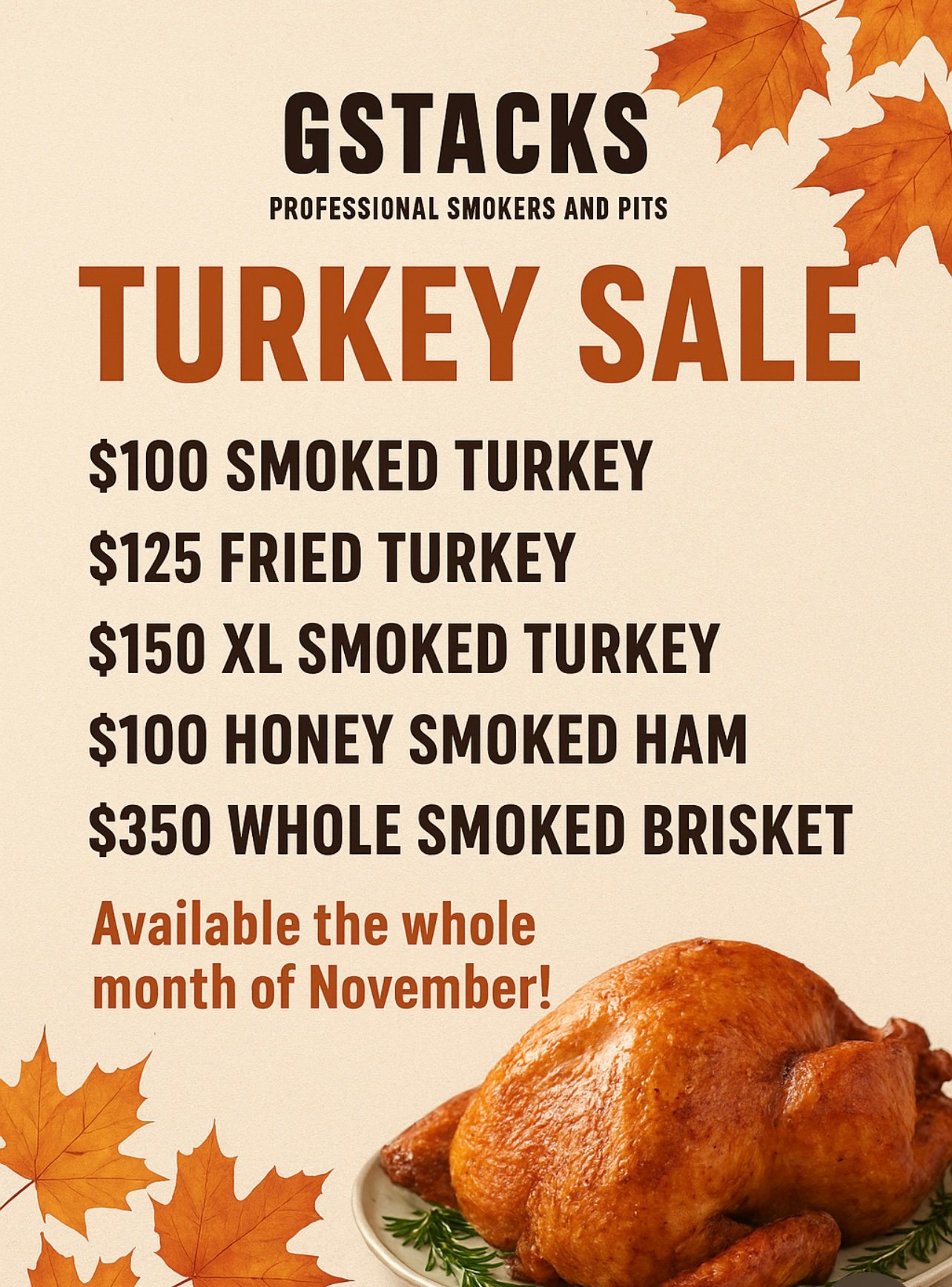 Image of Thanksgiving Catering