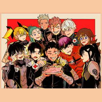  Kaiju No 8: Birthday - Family Print