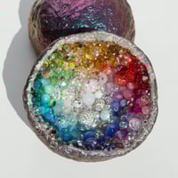 Image 1 of Custom Rainbow Geode