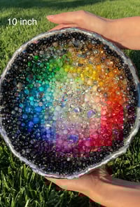 Image 5 of Custom Rainbow Geode