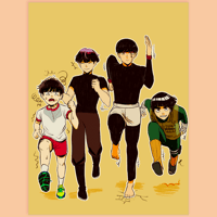 Bowlcut Brigade Print