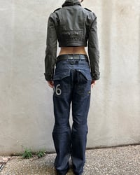 Image 5 of CROPPED KHAKI MILITARY JACKET