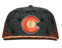Image 6 of RED ROCKS COLORADO GRASSROOTS SNAPBACK HAT 