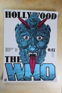 Image 1 of The Who - 9/17/2025 - Hollywood Bowl - Hollywood, CA - Rainbow Foil