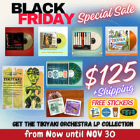Black Friday 5 Vinyl + 7" Special Sale Bundle + ( free 4 stickers)