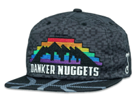 Image 1 of DANKER NUGGETS BLACK PYRAMID SNAPBACK GRASSROOTS HAT