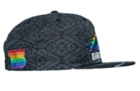 Image 2 of DANKER NUGGETS BLACK PYRAMID SNAPBACK GRASSROOTS HAT