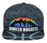 Image 6 of DANKER NUGGETS BLACK PYRAMID SNAPBACK GRASSROOTS HAT