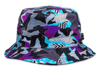 Image 1 of NICKO SWISS TRIP REVERSABLE BUCKET HAT L/XL