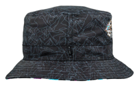Image 4 of NICKO SWISS TRIP REVERSABLE BUCKET HAT L/XL