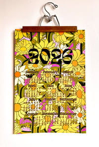 Image 3 of 2026 wall calendar-13 x 19 poster-Sunflowers