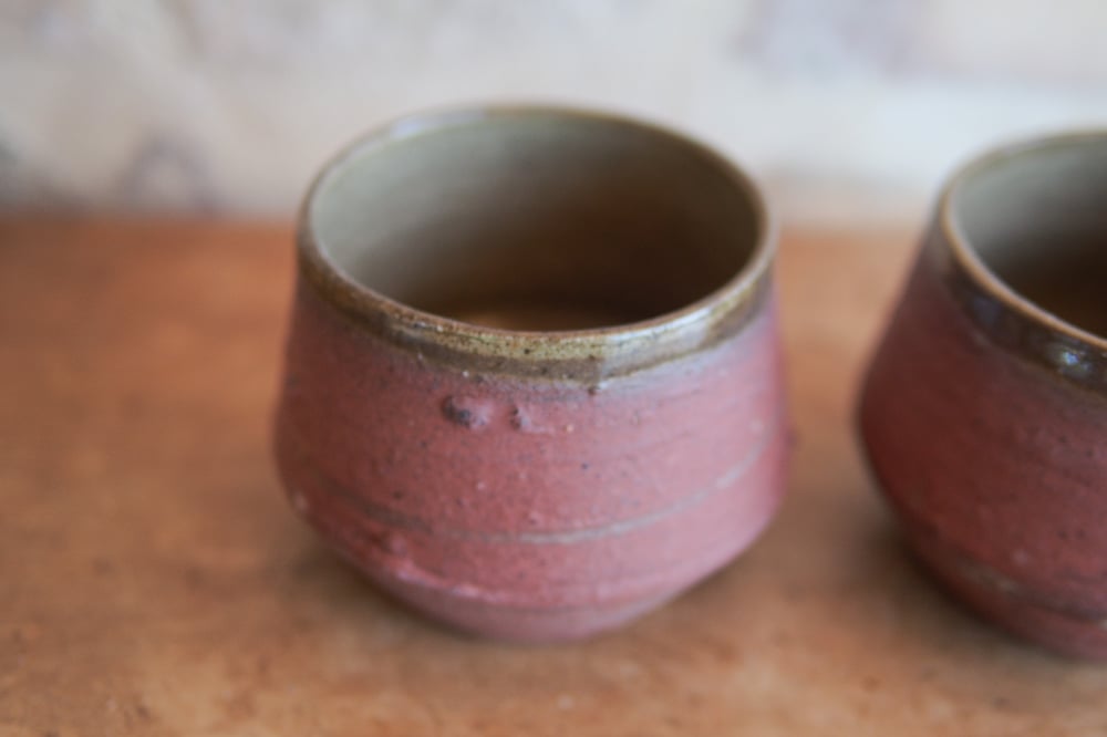 Image of Te Hurihi slip tumbler - wild uku slip