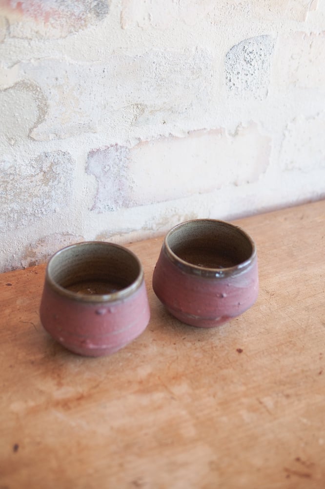 Image of Te Hurihi slip tumbler - wild uku slip