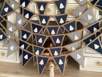 Image 1 of Memory Bunting created from a clients loved ones stunning collection of polo shirts