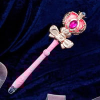 Image 2 of Sailor Moon S Miracle Shiny Series Spiral Heart Moon Rod Replica