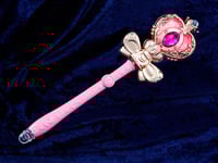 Image 1 of Sailor Moon S Miracle Shiny Series Spiral Heart Moon Rod Replica