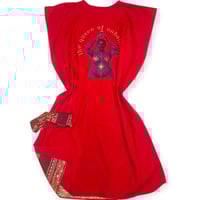 Image 5 of Queen of Unbothered Muumuu w/ matching Headband