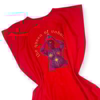 Image 4 of Queen of Unbothered Muumuu w/ matching Headband