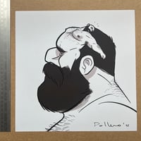 Image 2 of Print ‘The Bear´s mind’ signed