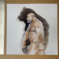 Image 2 of Print ‘Bear Spirit” signed
