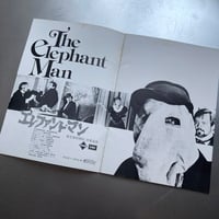 Image 4 of David Lynch "Elephant Man" Pamphlet + movie ticket (1981)