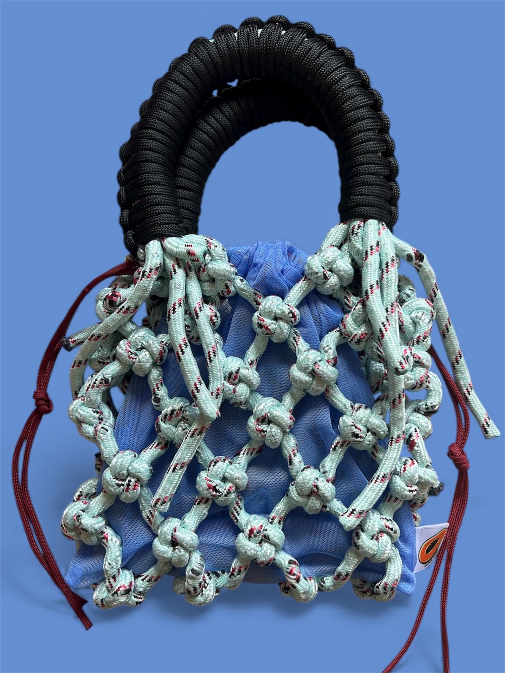 Image of Sunshine Bag: Baby blue x black