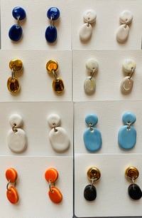 Image 1 of Double Blob Earrings