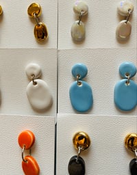 Image 2 of Double Blob Earrings