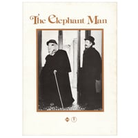 Image 16 of David Lynch "Elephant Man" Pamphlet + movie ticket (1981)