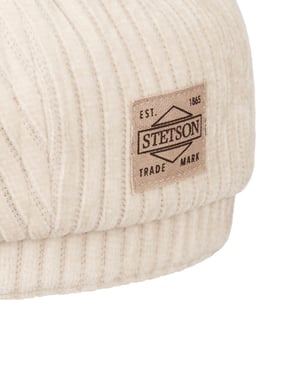 Stetson Hatteras Corduroy Jersey – Wool White