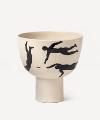 Image 1 of Swimmers Footed Bowl
