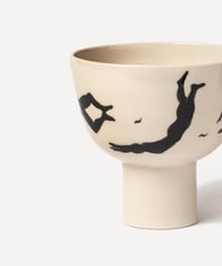 Image 3 of Swimmers Footed Bowl