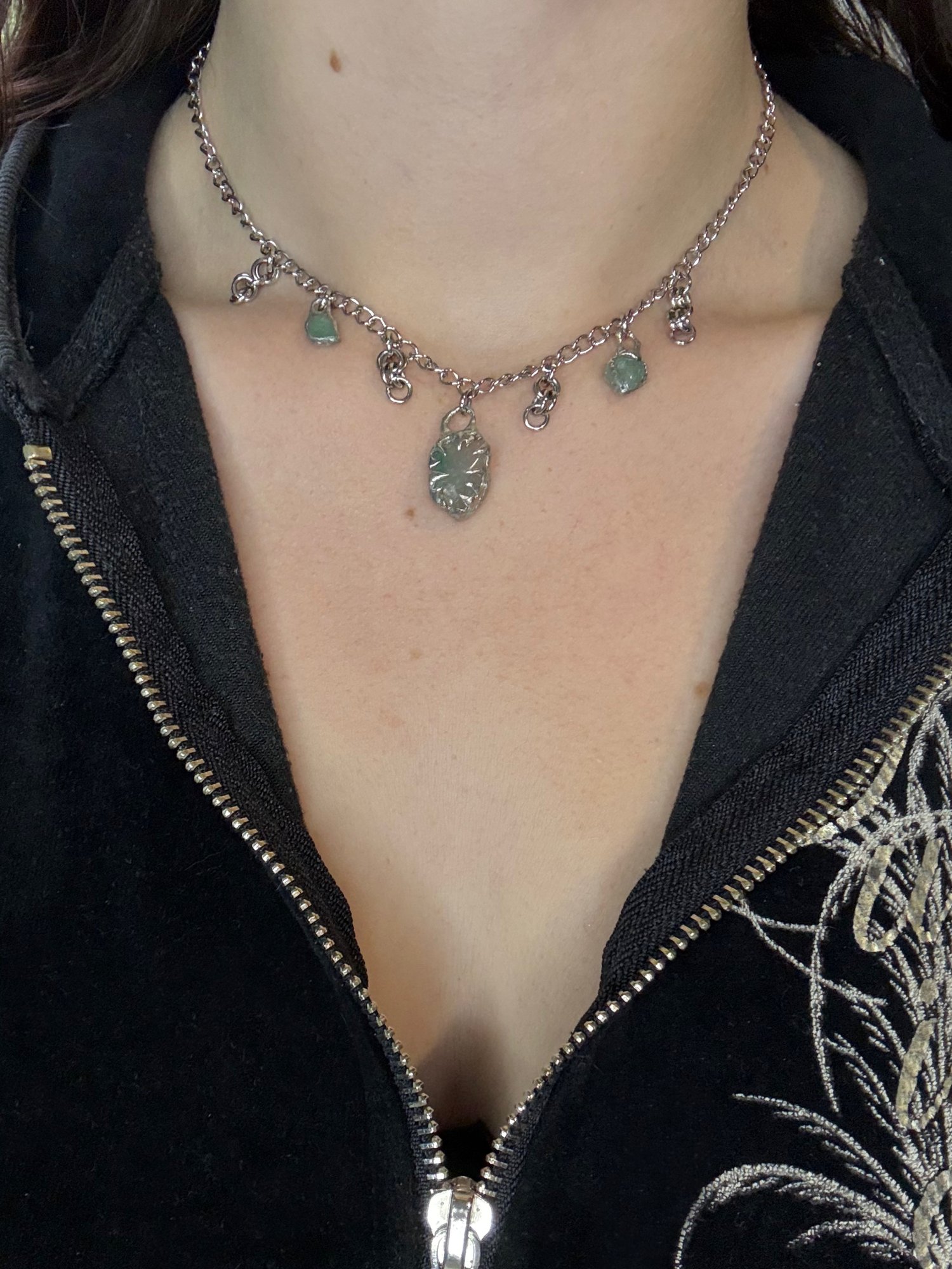 Image of Aquamarine Choker