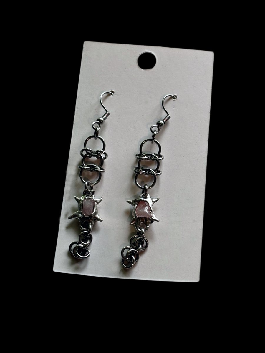 Image of Dusk Rose Earrings