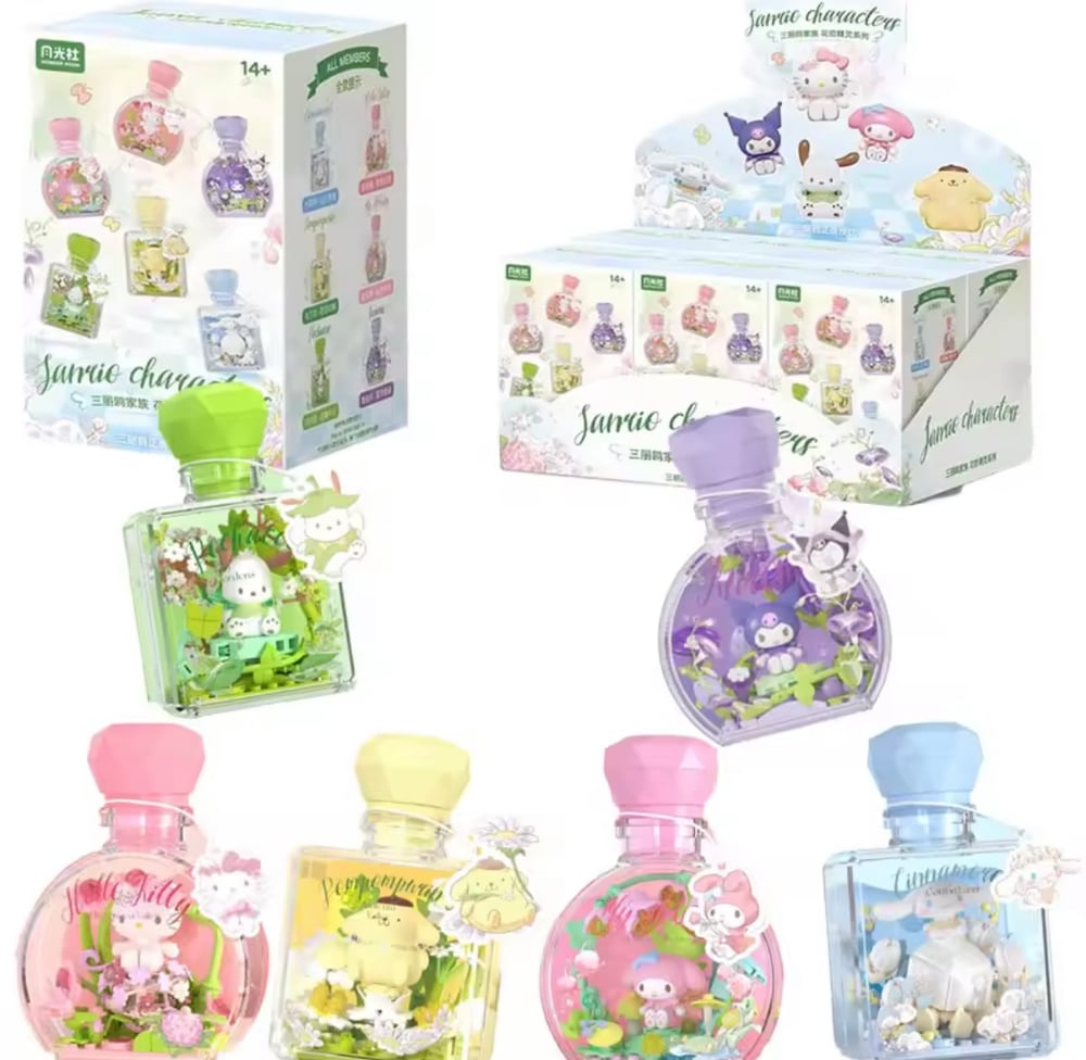 Image of Sanrio Fairy Bottle Blind Box 🧚🏻🧚🏻‍♀️🧚🏼‍♂️
