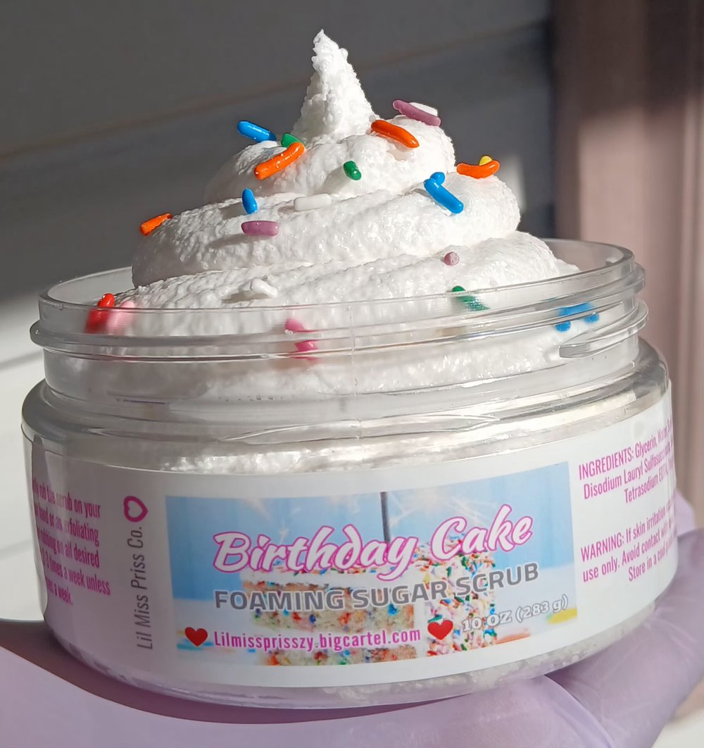 Image of Foaming Sugar Scrub - Full Size